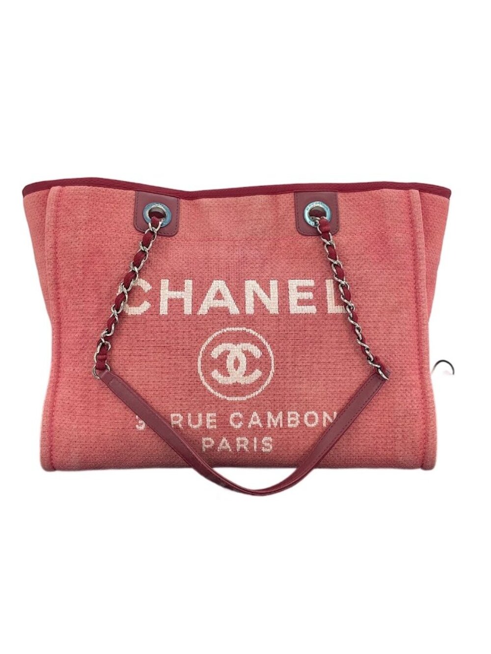 Chanel Tote Deauville Pink
